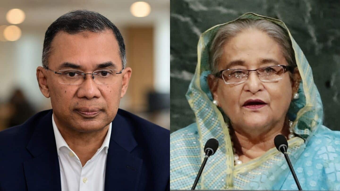 No India visit for Tarique Rahman without Hasina's extradition: Bangladesh