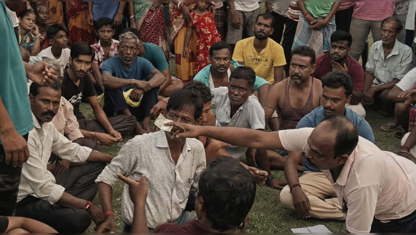 TMC leaders return 'cut money' to villagers in West Bengal