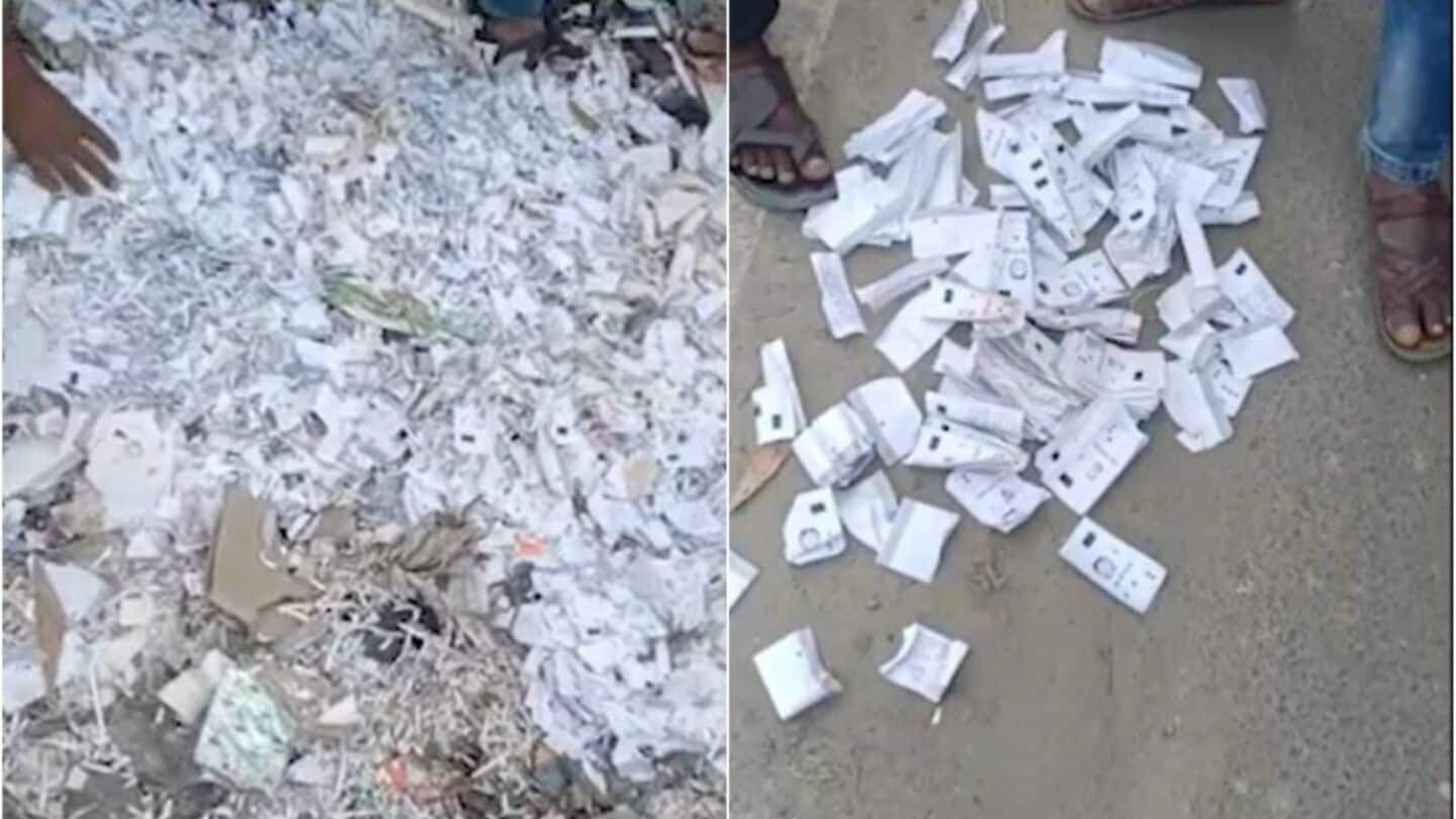 Bihar: VVPAT slips found dumped in Samastipur, probe ordered