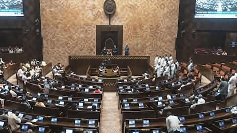 Rajya Sabha adjourned until Monday amid Opposition disruption
