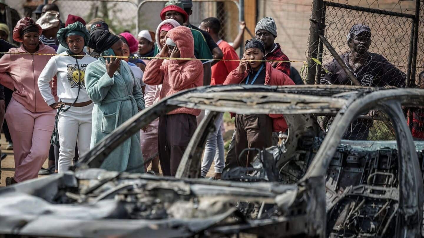 South Africa: 28 people killed in 2 separate mass shootings