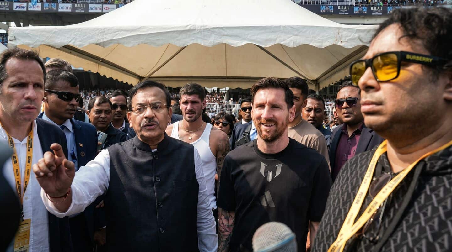 Messi event: Ex-Bengal minister booked for extortion, criminal intimidation