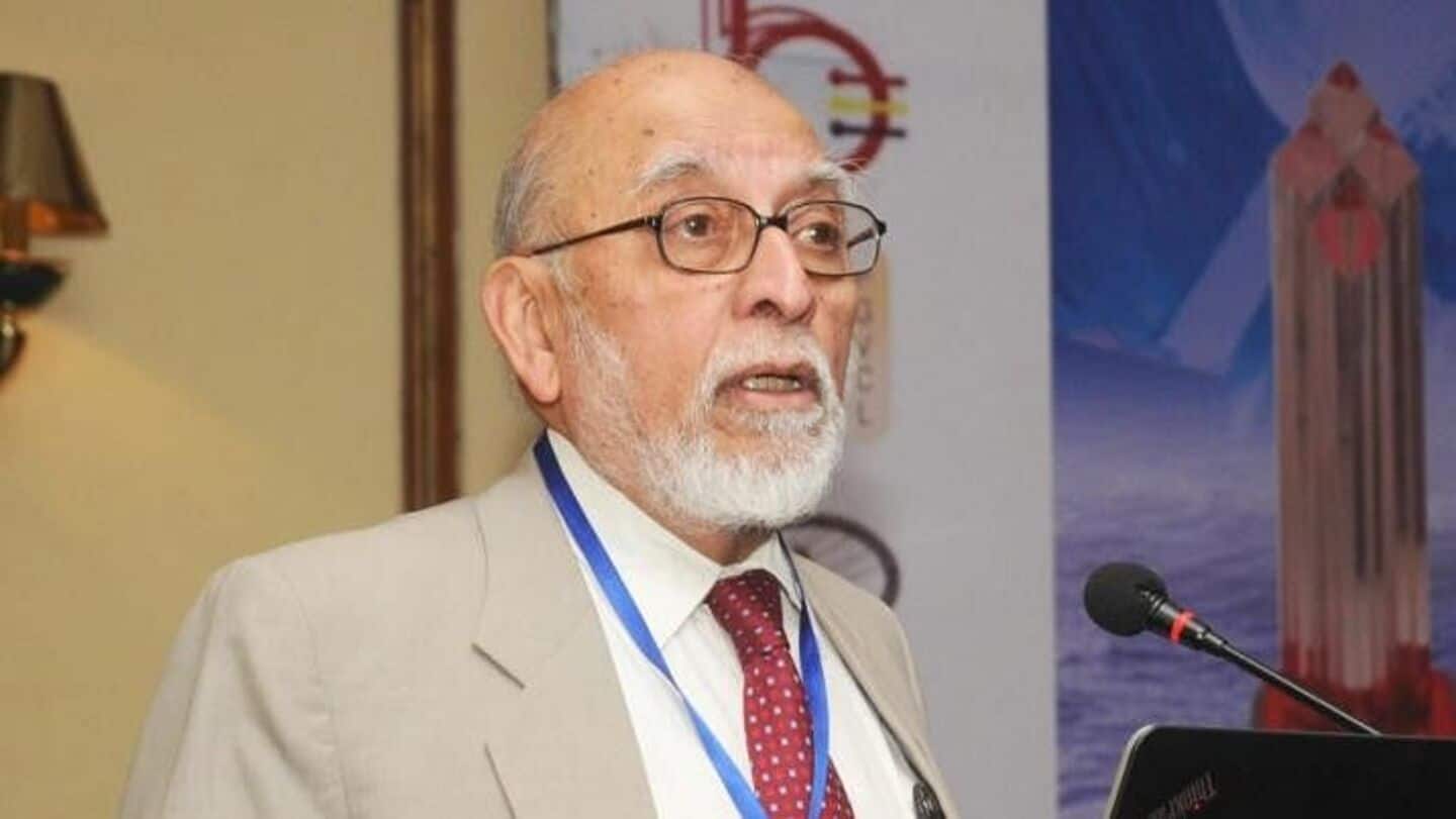 Former Atomic Energy Commission Chairman MR Srinivasan passes away Former Atomic Energy Commission Chairman MR Srinivasan passes away