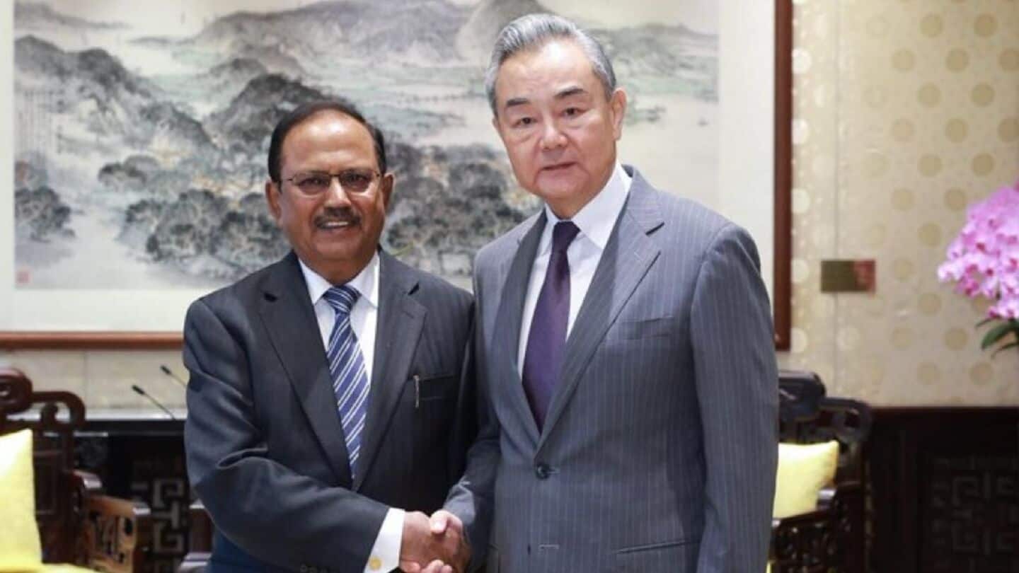 Wang Yi's visit: India-China agree to form new working groups