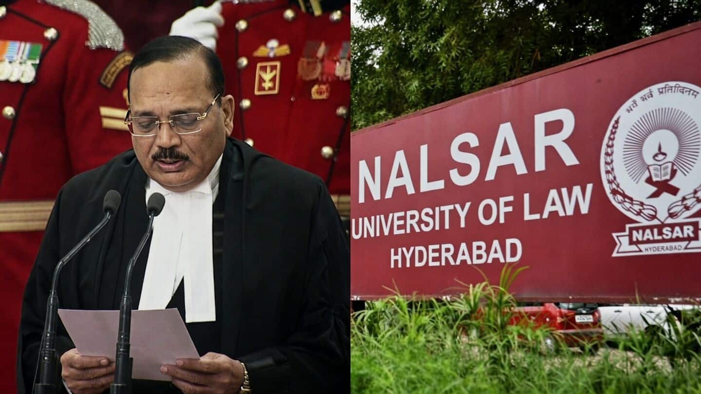 450 NALSAR students oppose CJI's presence at convocation