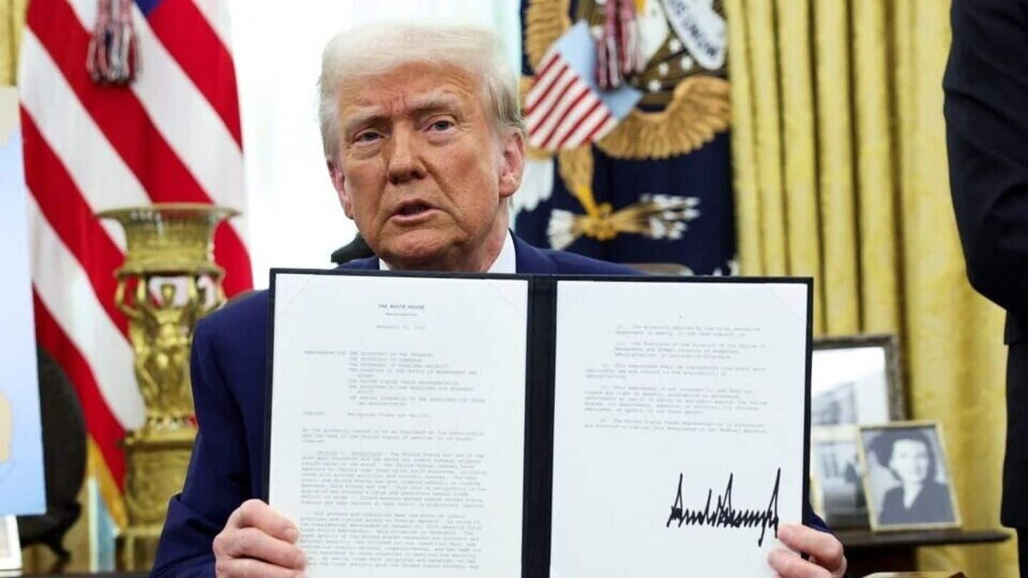 'Do AI thing, not make t-shirts': Trump on US tariffs