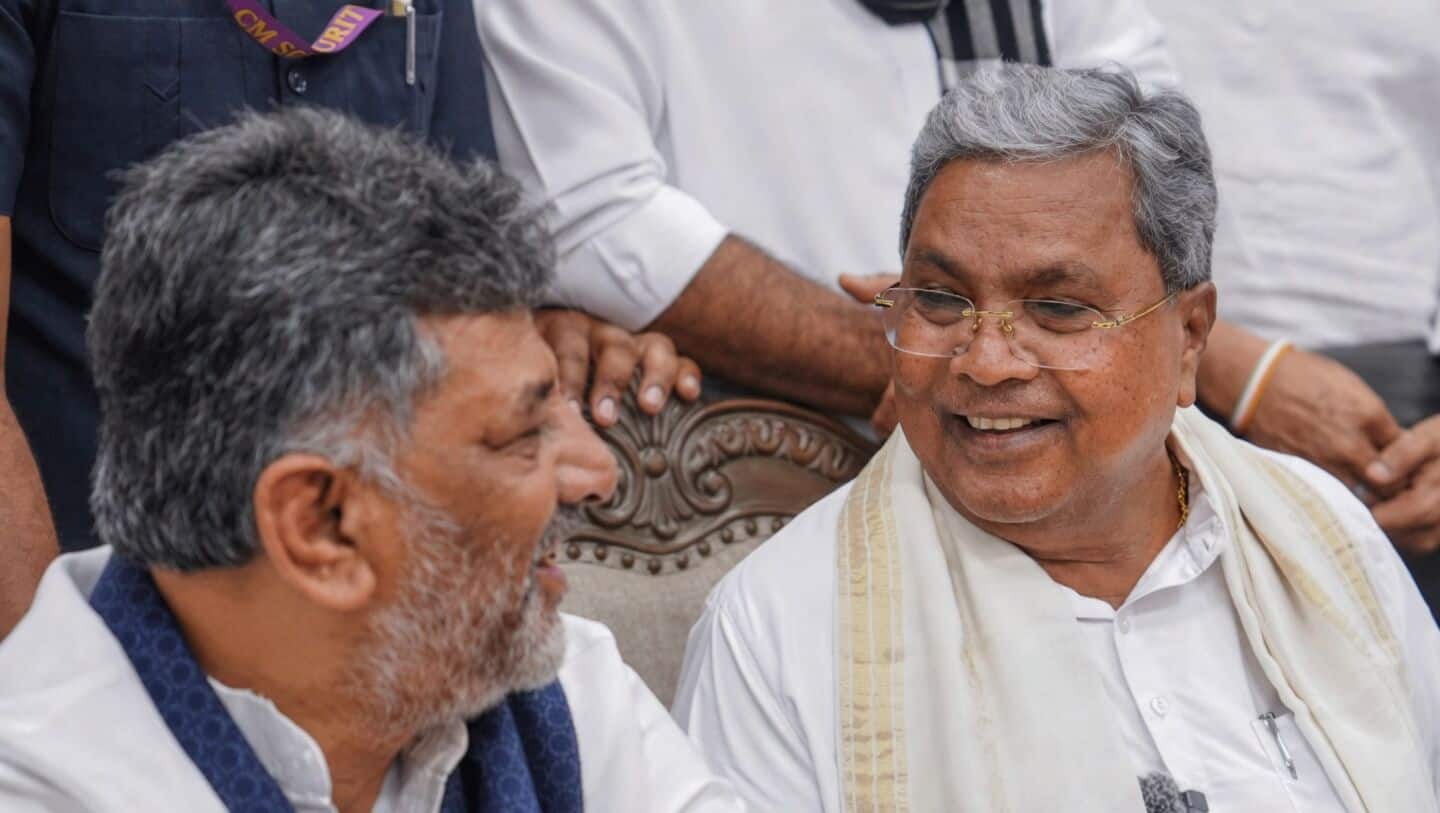 Shivakumar pens emotional tribute for outgoing Karnataka CM Siddaramaiah