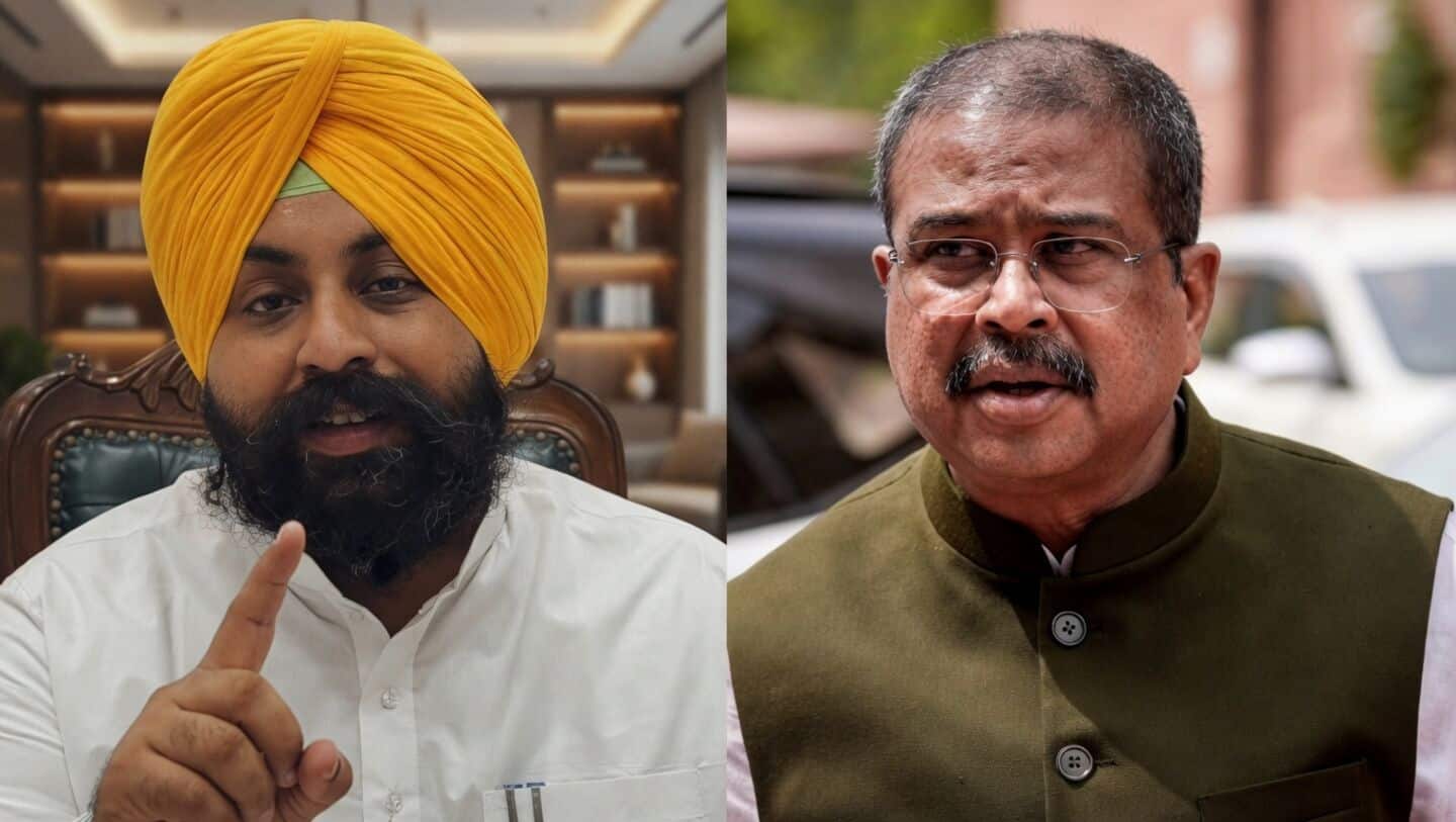 BJP demands Punjab minister's resignation after Dharmendra Pradhan's big step