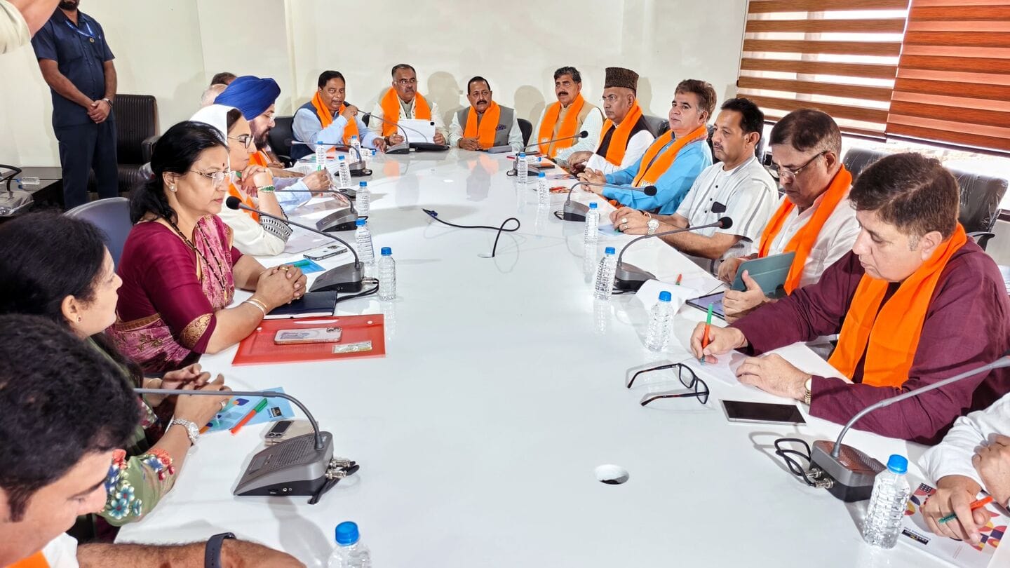 J&K Rajya Sabha polls: NC, BJP candidates file nominations 