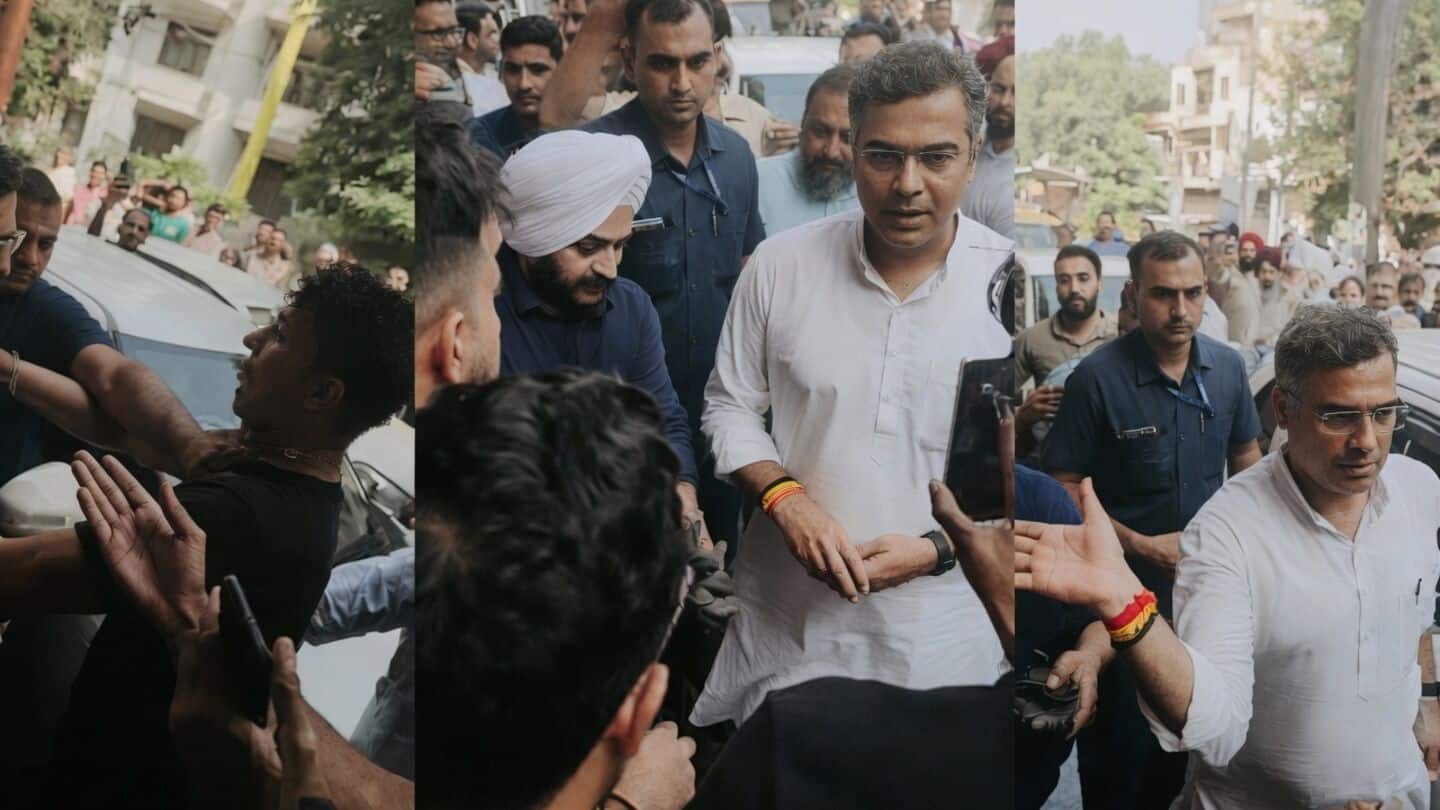 Delhi minister slaps man filming road inspection, video goes viral