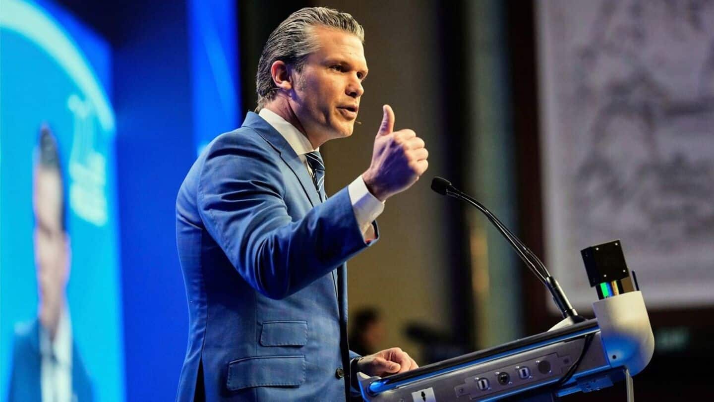 China accuses US's Hegseth of 'vilifying' remarks at security forum China accuses US's Hegseth of 'vilifying' remarks at security forum