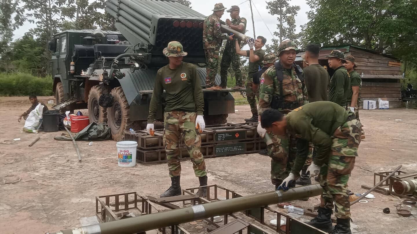 Cambodia calls for 'immediate ceasefire' with Thailand amid border clashes