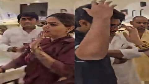 BJP leader storms Mumbai Lenskart store, applies tilak to staff