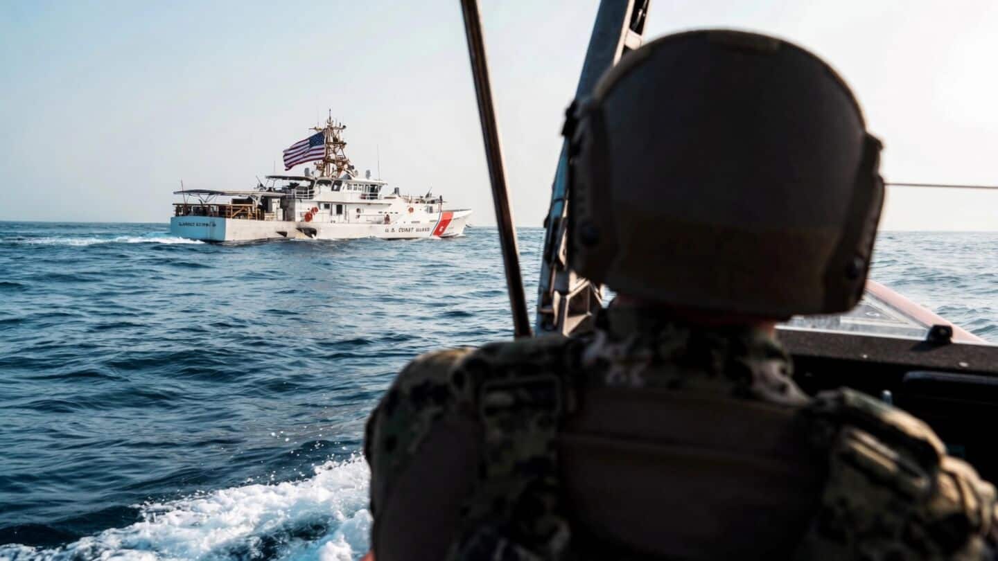 US airstrikes on Iran enter 10th night amid Hormuz blockade