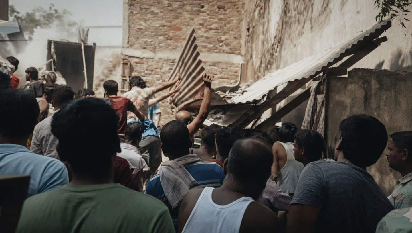 Delhi: Building collapses in Burari after explosion; rescue operations underway