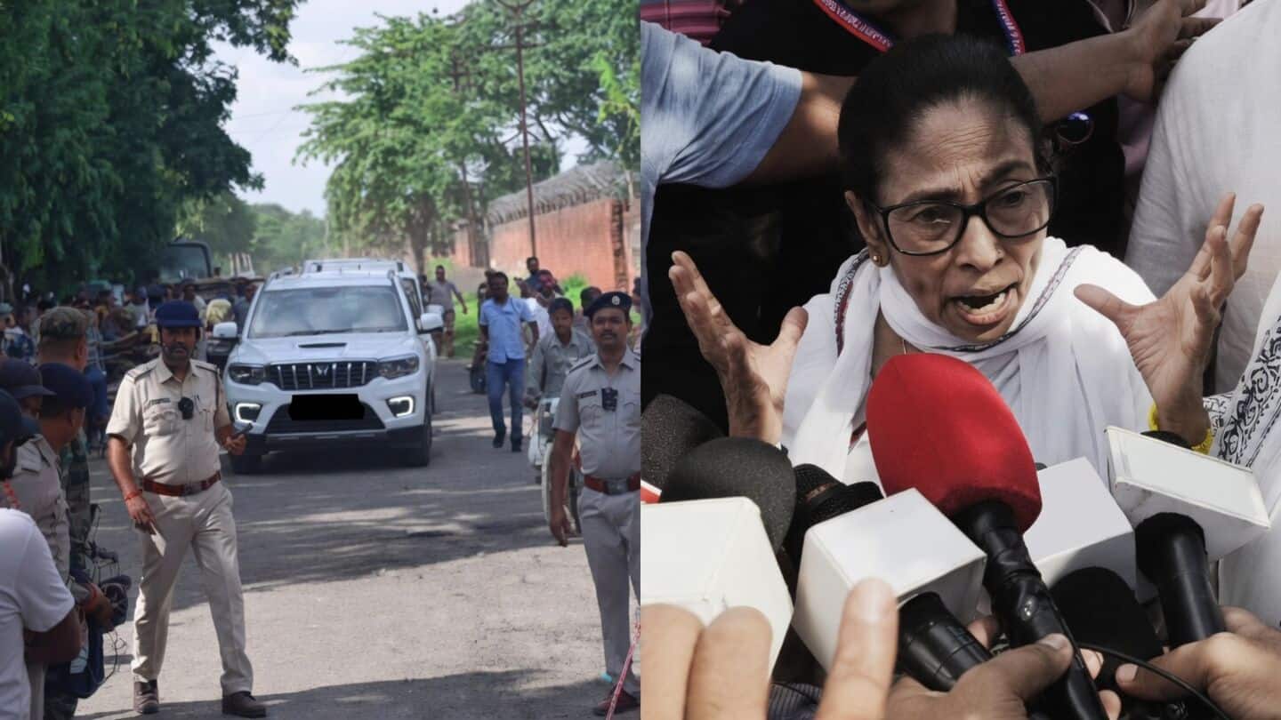 'Could have died': Mamata Banerjee's car attacked in Bengal
