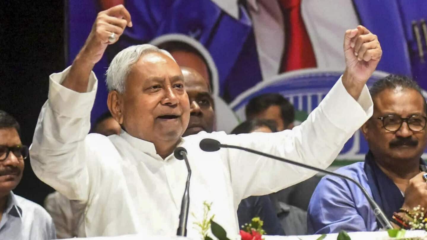 Nitish Kumar announces pension hike for elderly, disabled, widowed women Nitish Kumar announces pension hike for elderly, disabled, widowed women