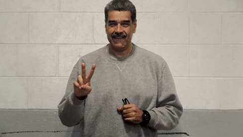 Maduro shares 1st prison photos since capture