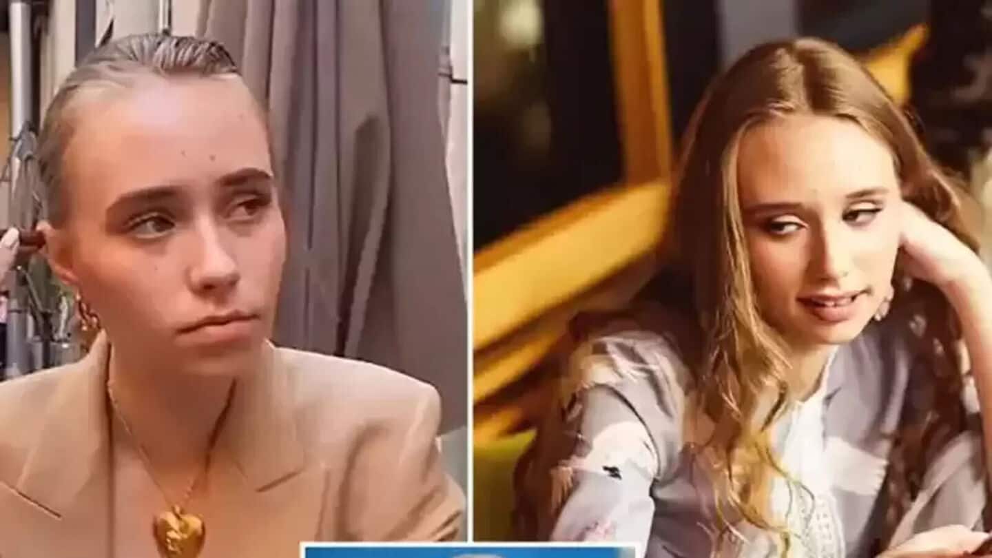 Putin's rumored daughter apologizes to Ukrainian journalist for father's war