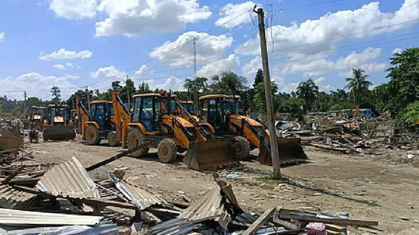 Assam: 309 families displaced in Biswanath district eviction drive