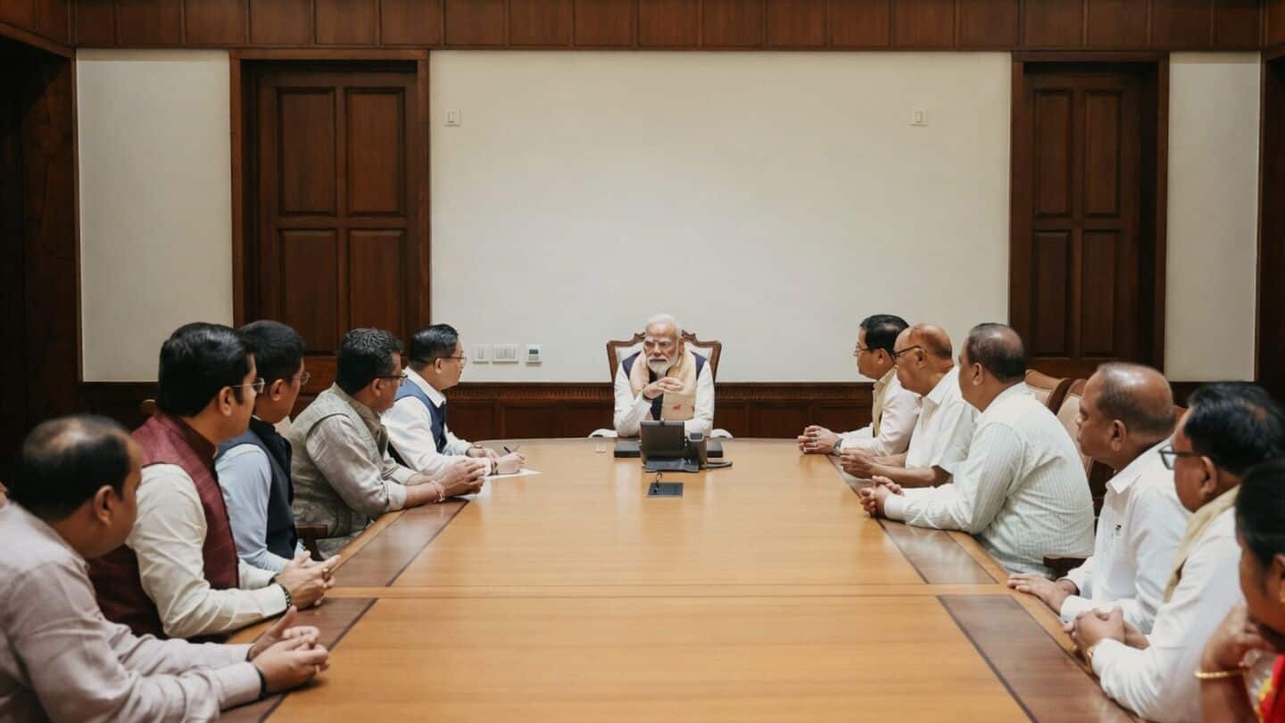 PM Modi meets Assam MPs, discusses state flood situation