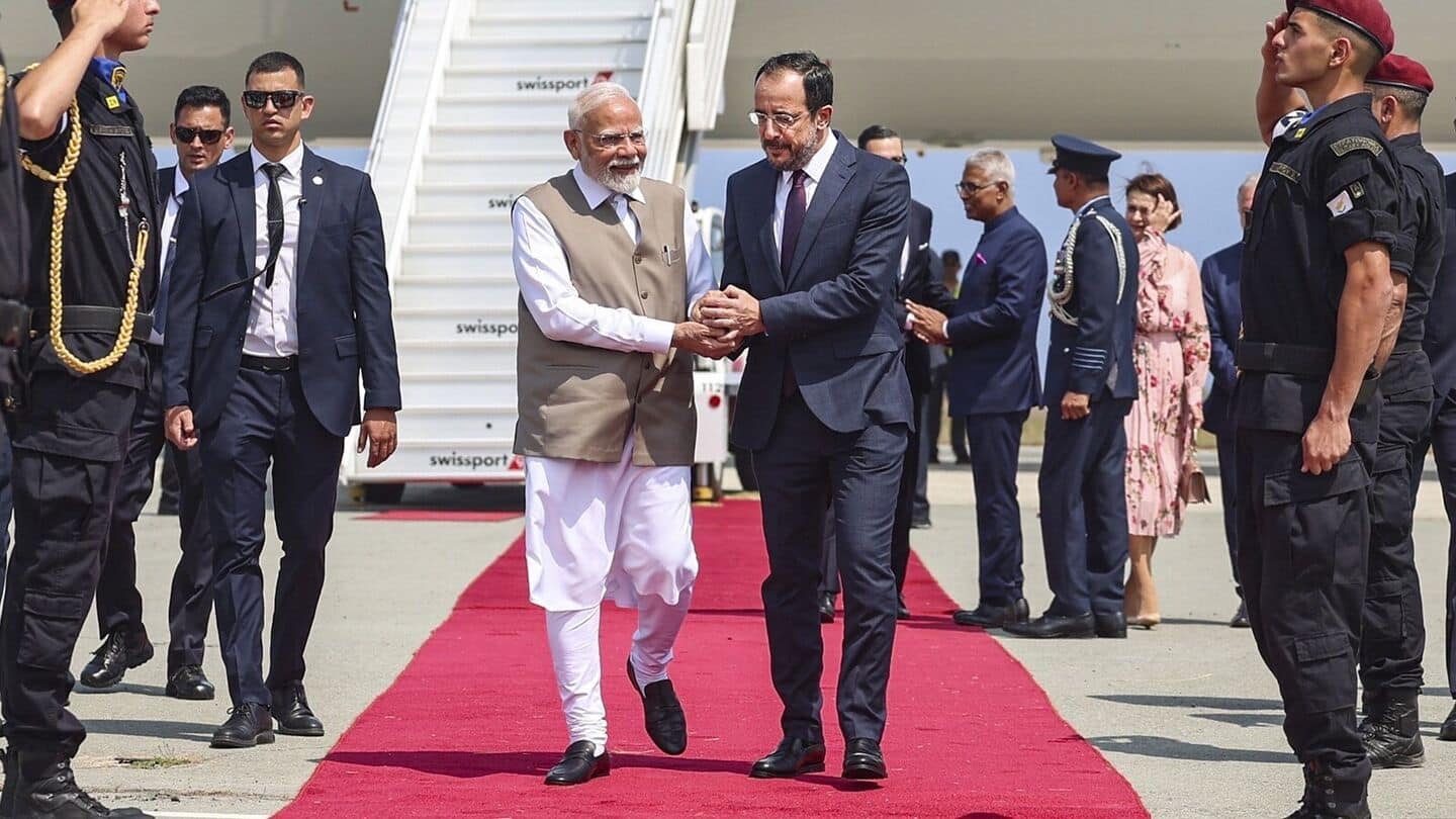 Why PM Modi's visit to Cyprus is strategically important Why PM Modi's visit to Cyprus is strategically important