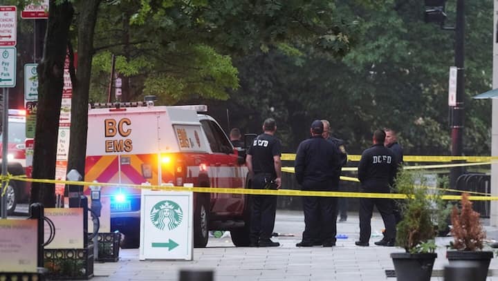 Gunman opens fire near White House; Trump inside, unharmed
