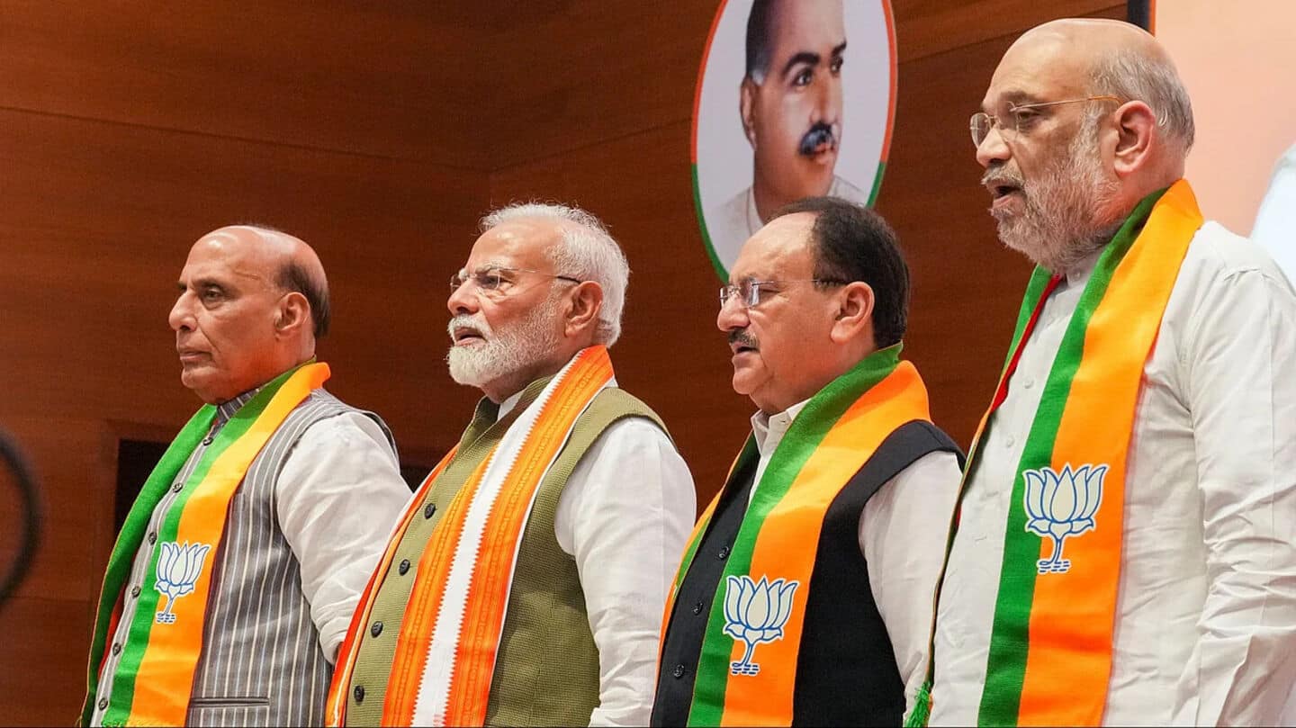 Who are the BJP's vice presidential candidates