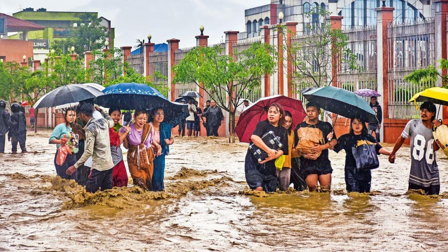 Floods, landslides kill 32 across Northeast Floods, landslides kill 32 across Northeast