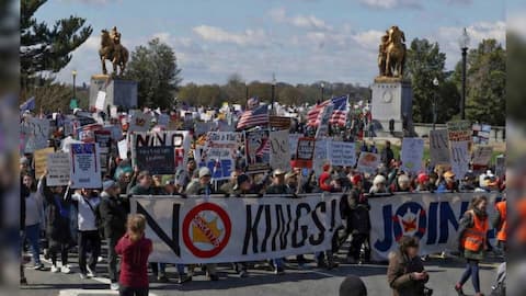 Millions chant 'No Kings' across US, Europe against Trump's policies
