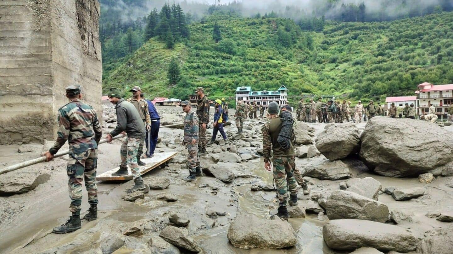 Uttarkashi mudslide: Rescuers use high-tech gadgets to locate trapped survivors Uttarkashi mudslide: Rescuers use high-tech gadgets to locate trapped survivors