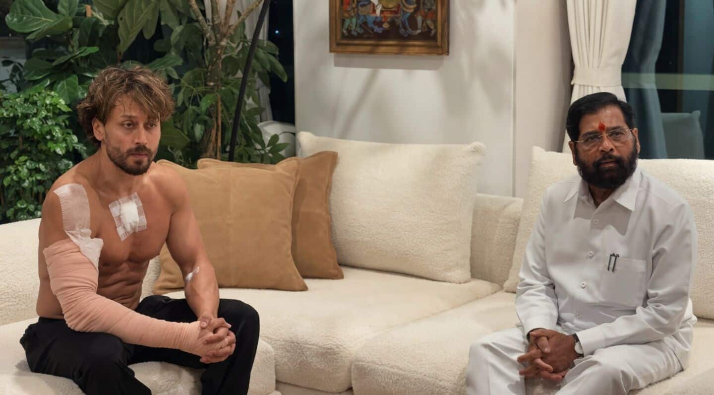 'Won't allow gang wars to return': Shinde visits Tiger Shroff