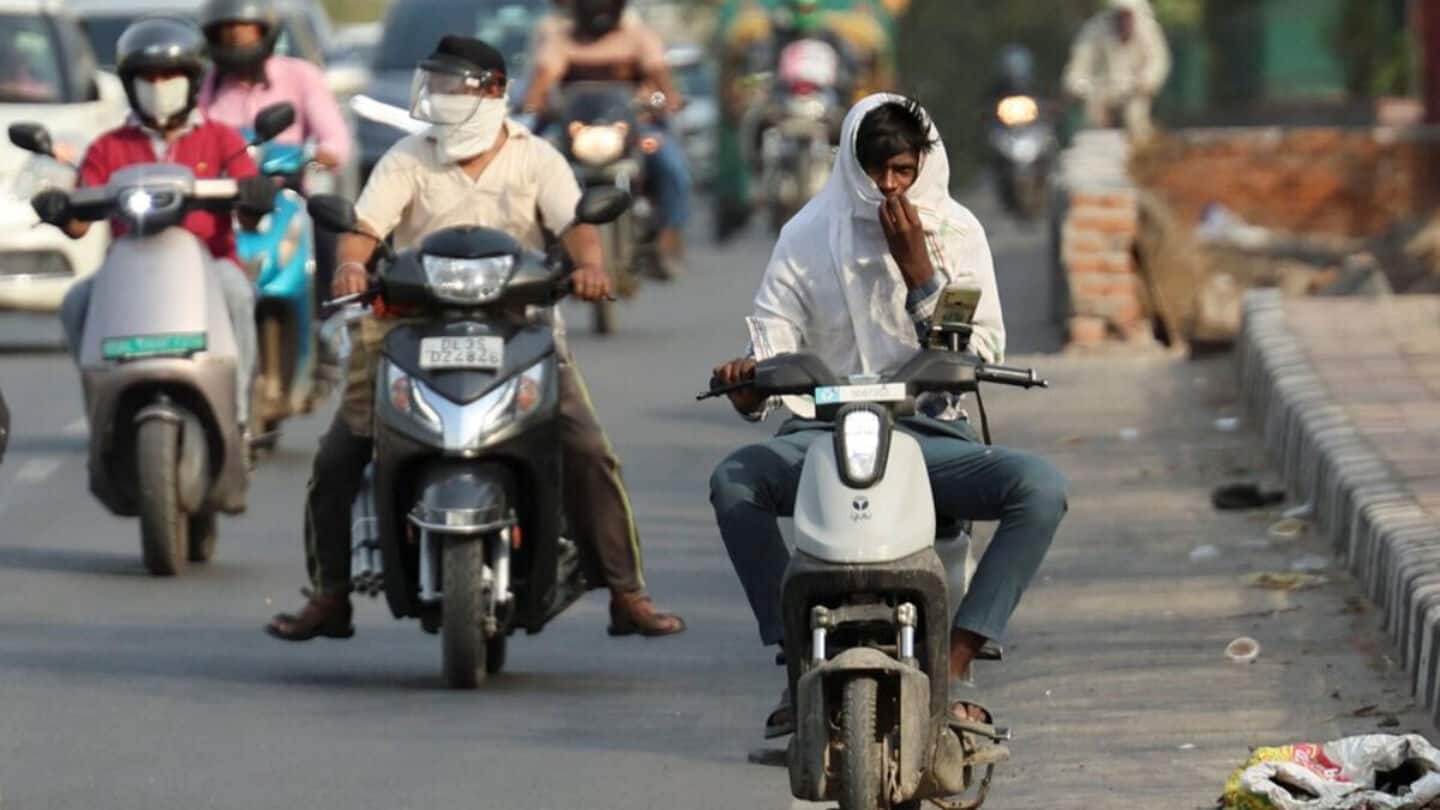 Delhi records hottest day of season; heatwave conditions to continue Delhi records hottest day of season; heatwave conditions to continue