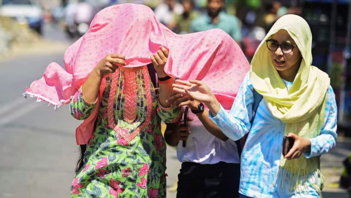 Heatwave grips north India, temperatures nearing 40°C in several states