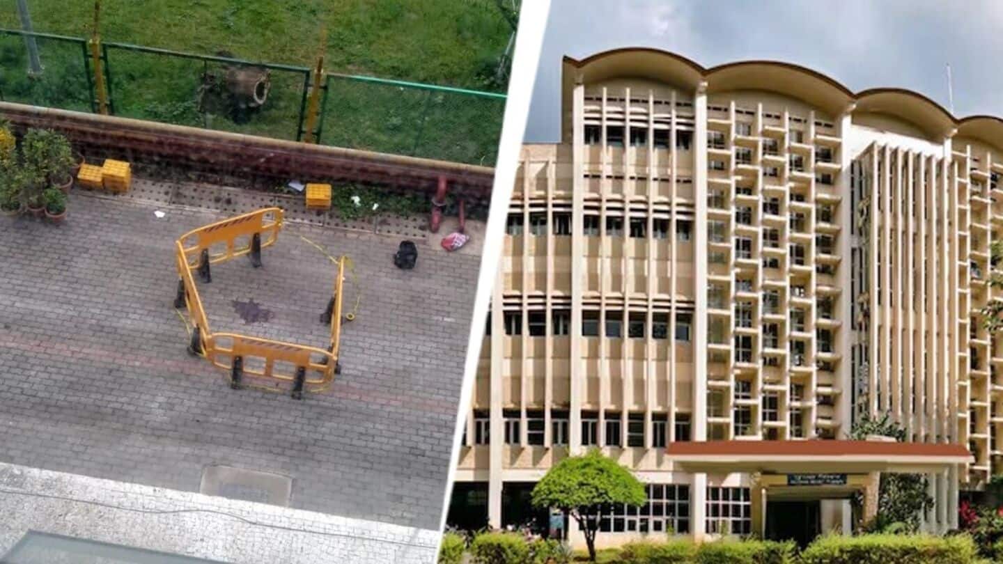 IIT Bombay student dies after falling from hostel terrace IIT Bombay student dies after falling from hostel terrace