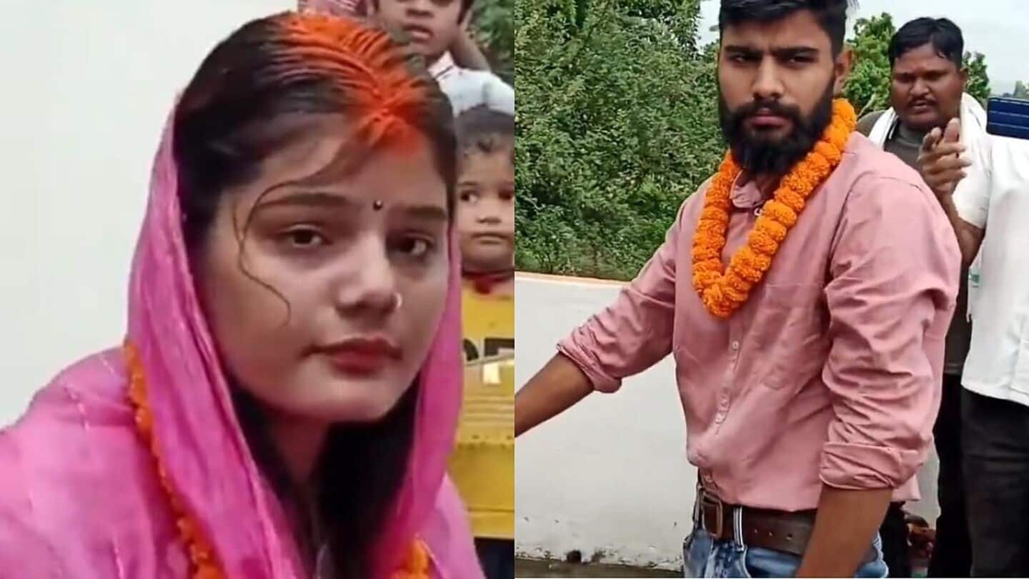 Video: Bihar woman marries nephew-in-law in front of husband, daughter Video: Bihar woman marries nephew-in-law in front of husband, daughter