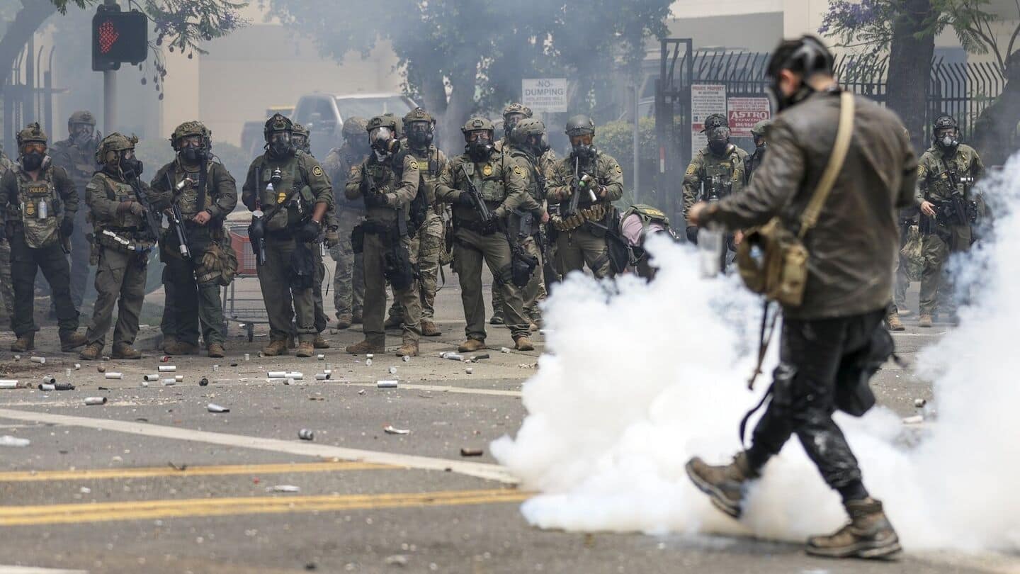 2,000 troops deployed to LA amid protests against ICE
