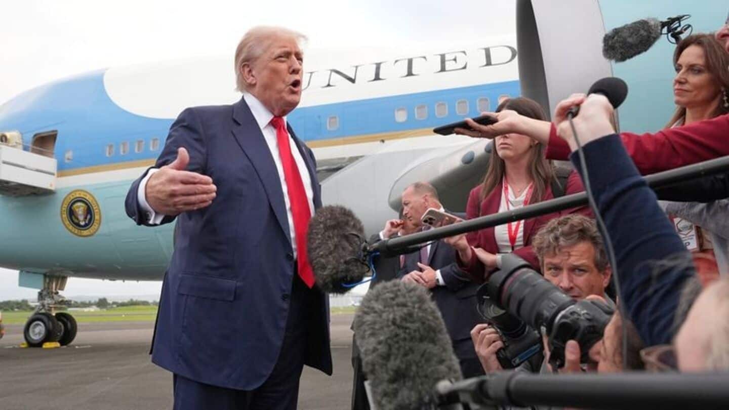 'Get your act together': Trump warns Europe on immigration