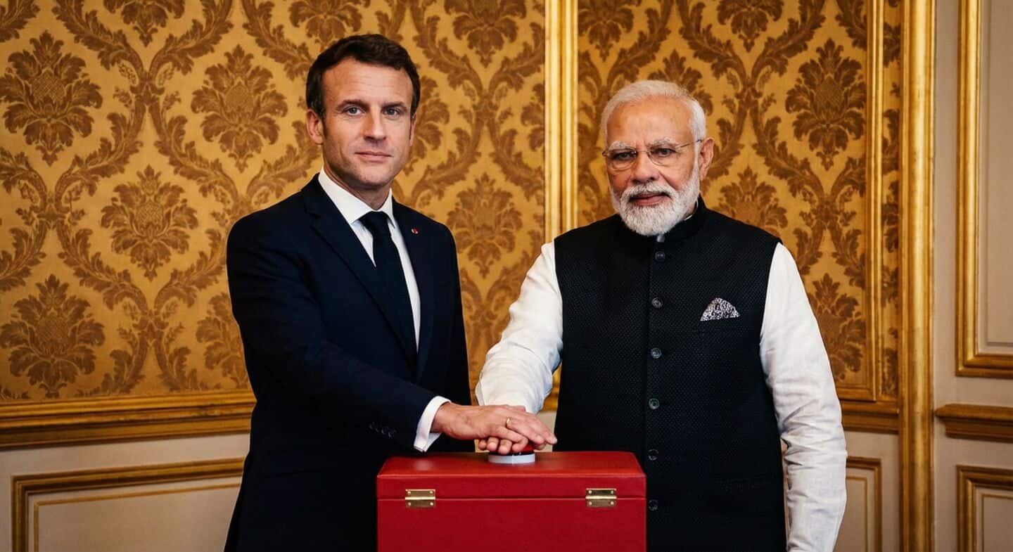 PM Modi, Macron inaugurate India's first private helicopter assembly line