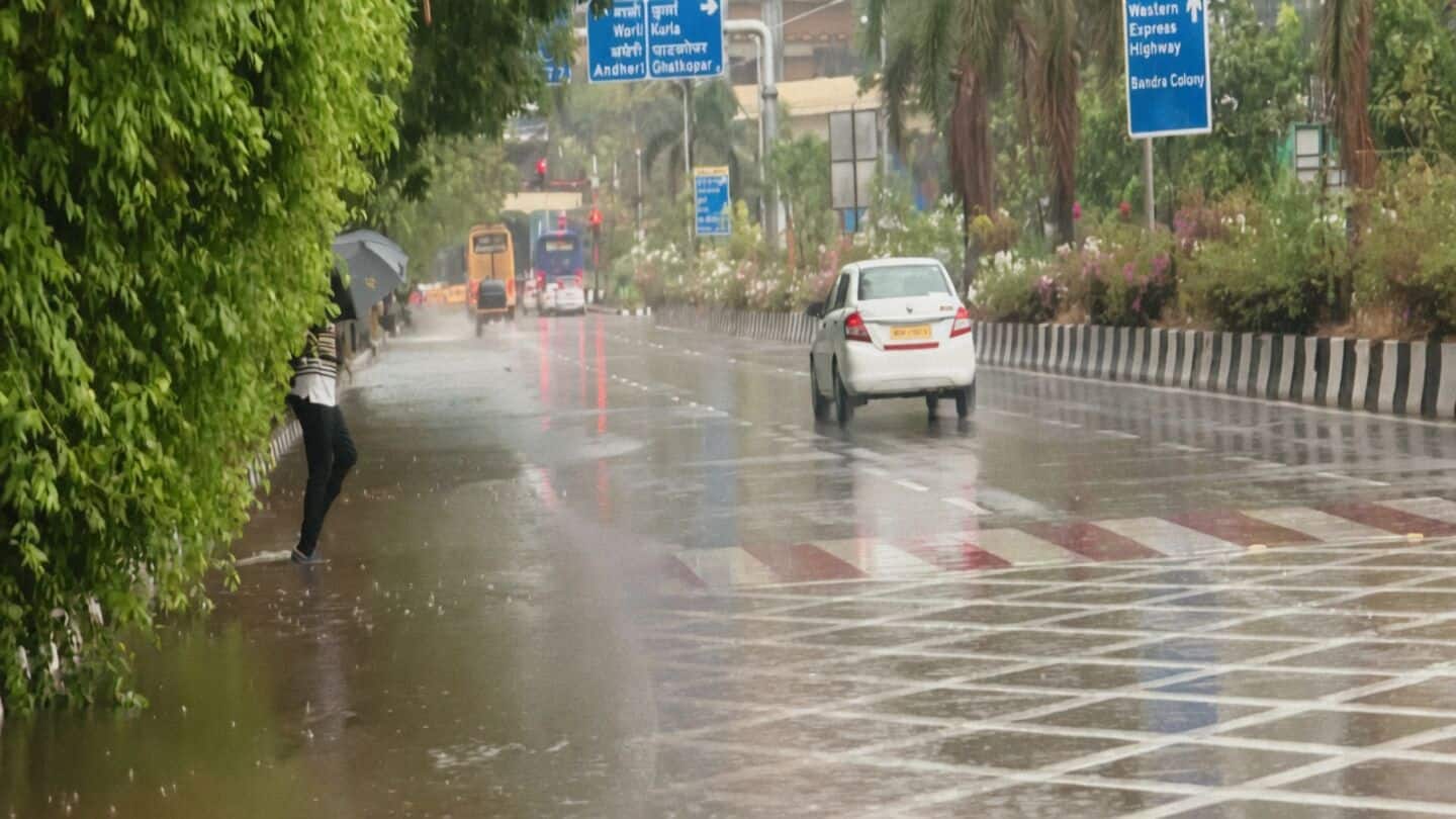 IMD issues orange alert in Mumbai; pre-monsoon showers bring relief