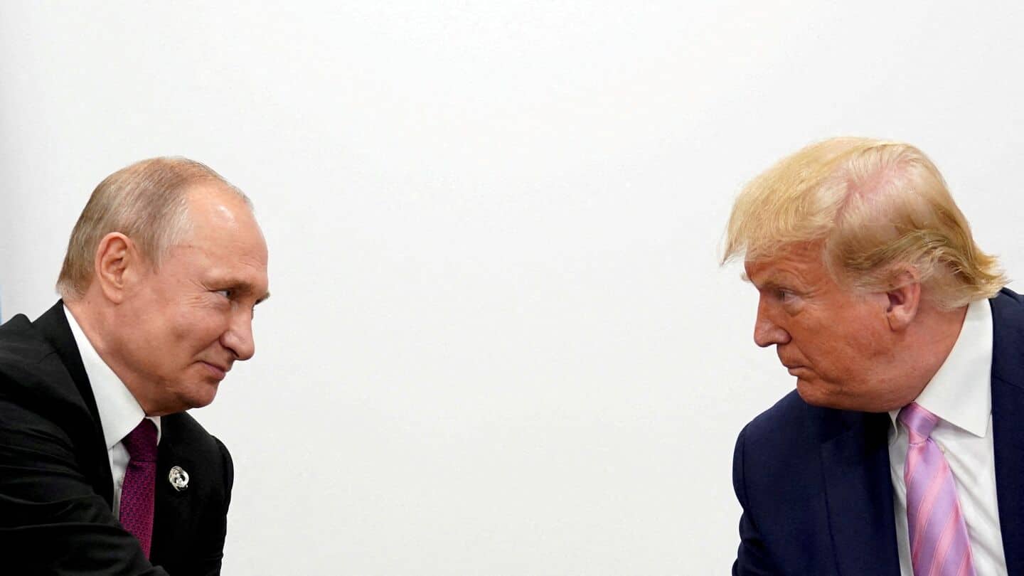 Trump praises Putin's peace overture to Ukraine Trump praises Putin's peace overture to Ukraine