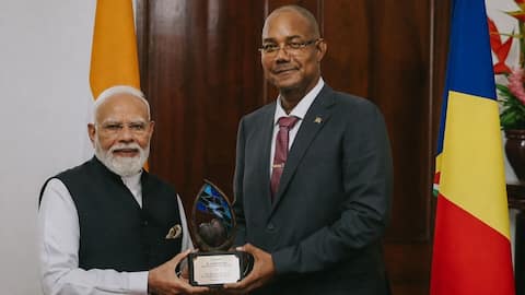 Seychelles bestows 'Guardian of the Blue Horizon' on PM Modi