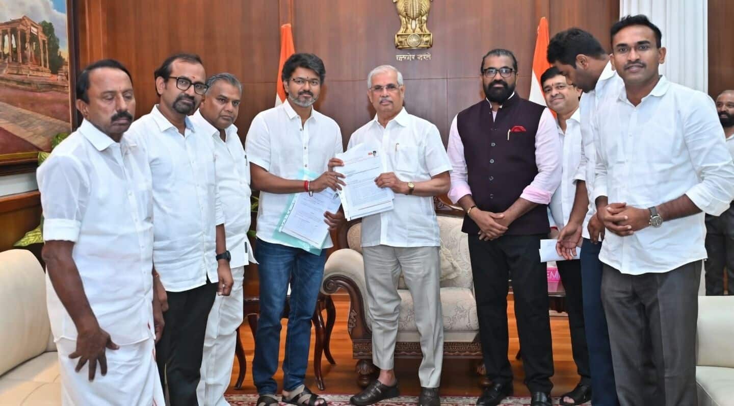 Vijay to take oath as TN CM tomorrow at 11am