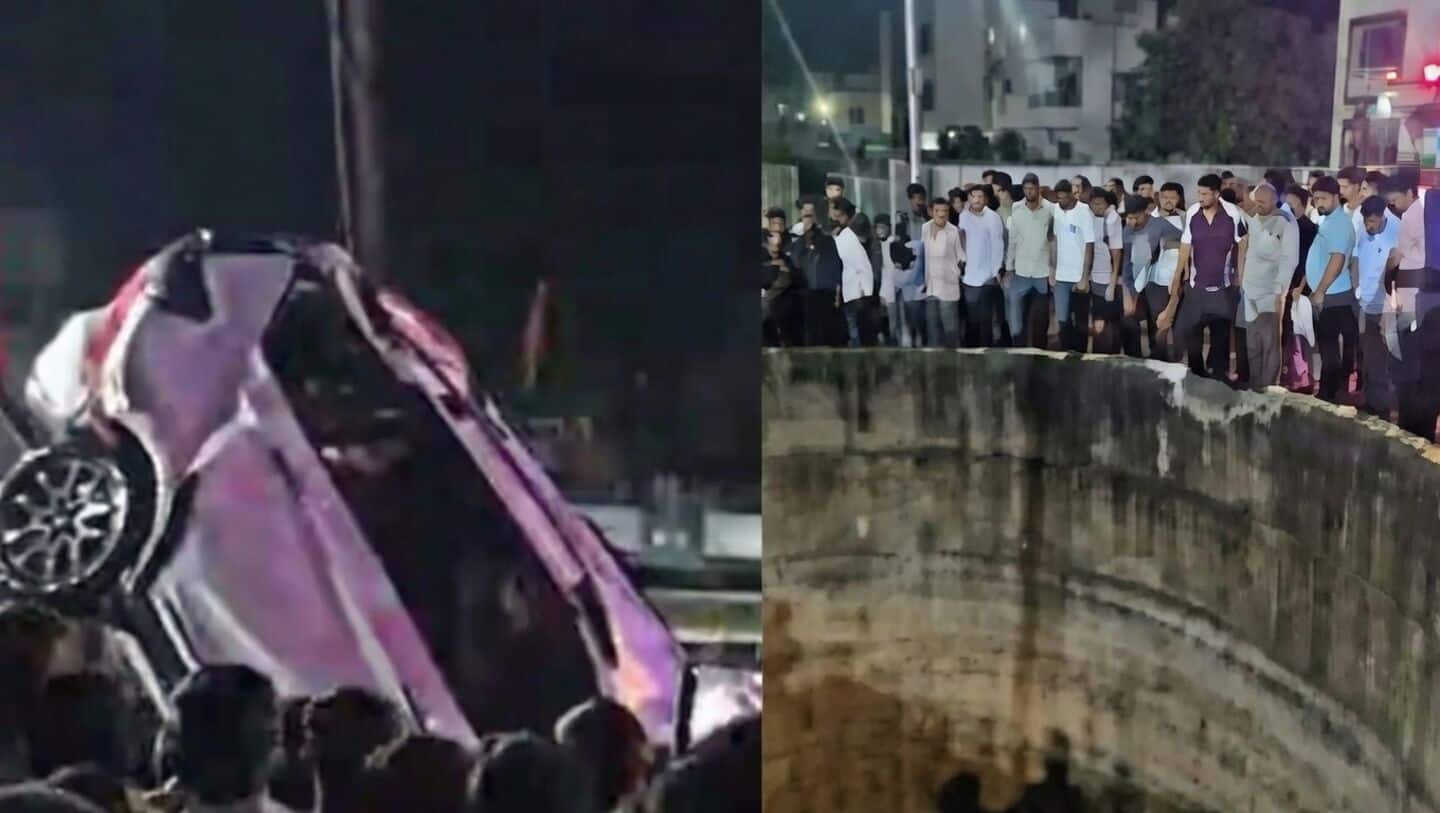 Car falls into well killing 9, 6 children among dead