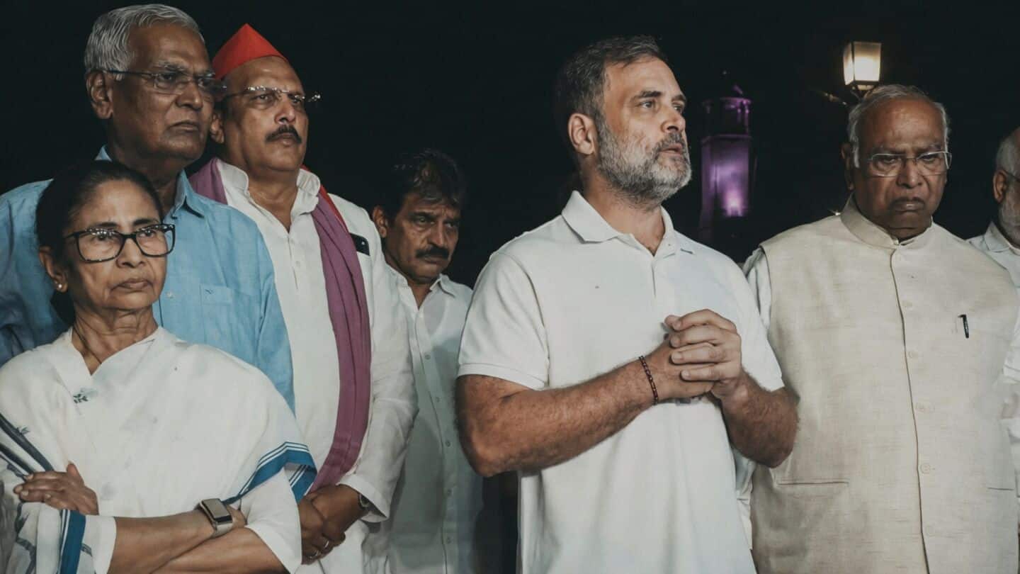 'Didn't contest our claim': INDIA bloc after meeting President Murmu