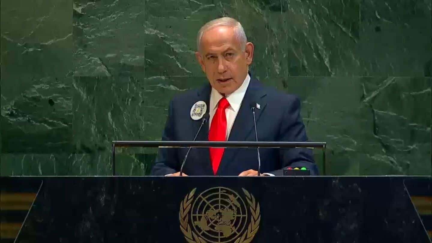 Netanyahu's UN speech met with mass walkout over Gaza war