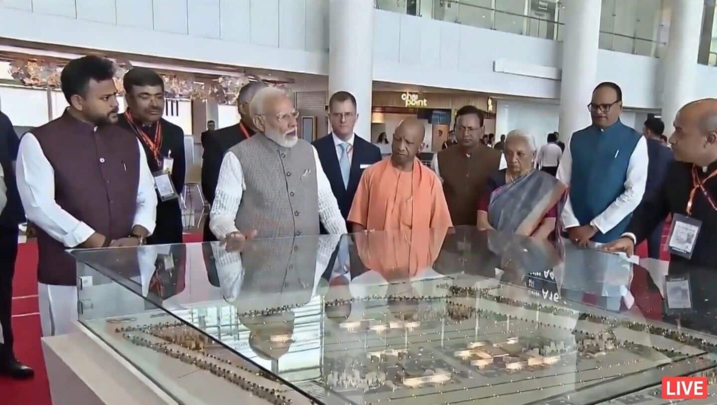 PM Narendra Modi inaugurates Noida International Airport Phase 1
