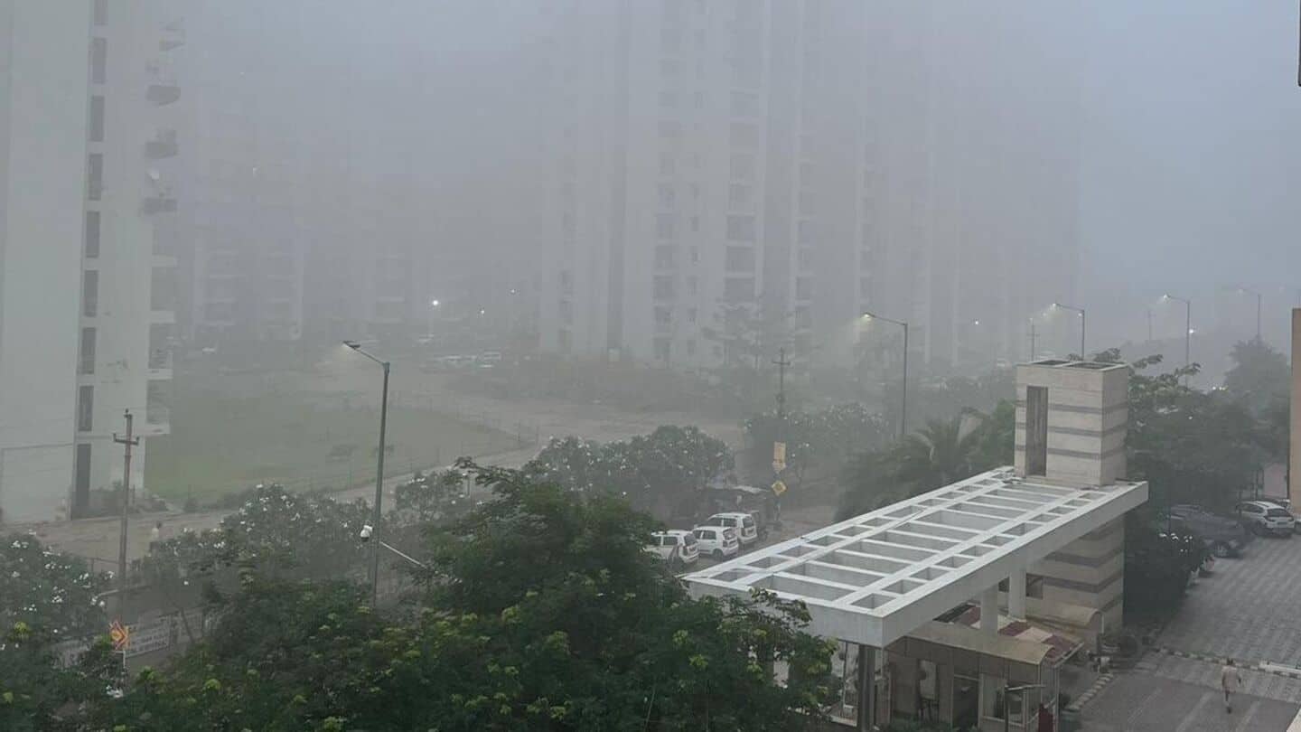 Delhi weather: IMD forecasts light rain, gusty winds today Delhi weather: IMD forecasts light rain, gusty winds today