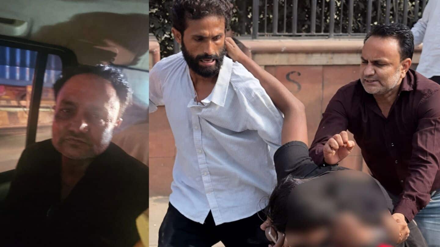 Viral video showing protester being assaulted goes viral: 4 arrested