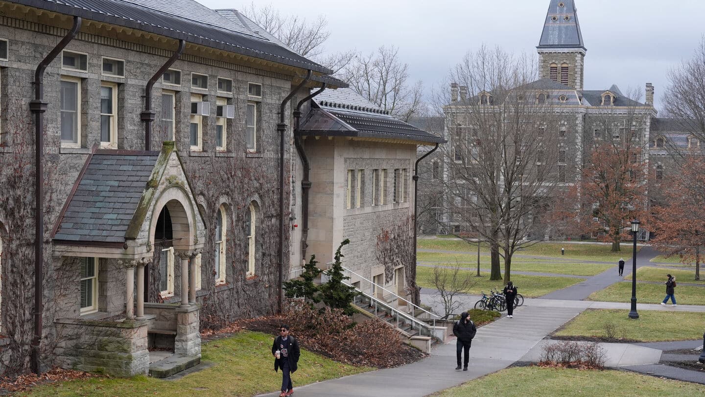 US officials send notice to pro-Palestinian Cornell student 